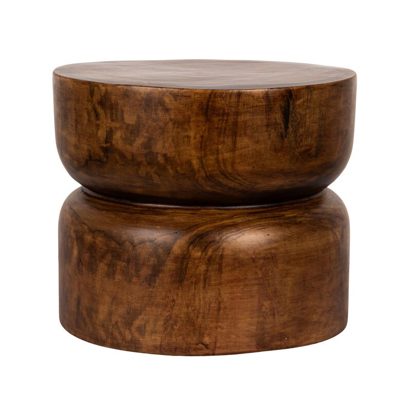 Paulownia Wood Table, Walnut Finish image number 3