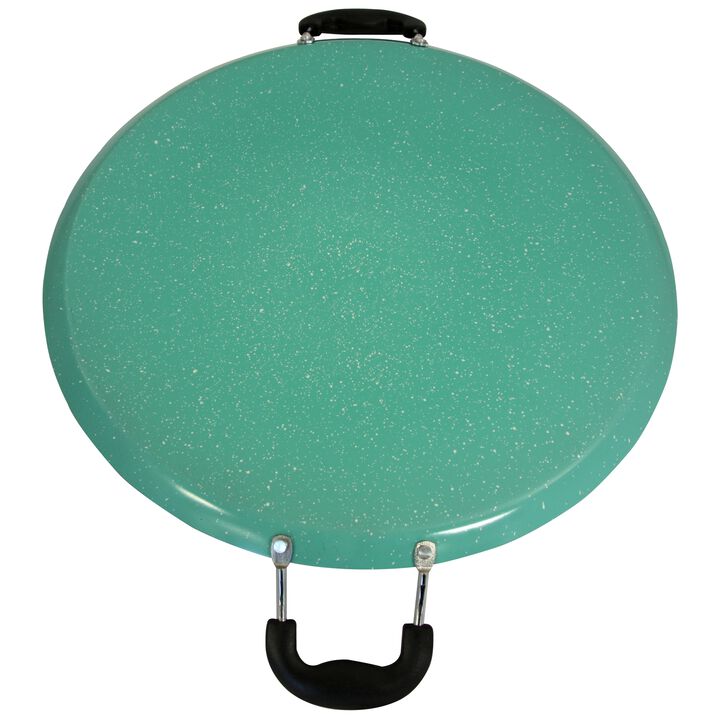 Oster Cocina Zadora 14 in. Carbon Steel Comal Pan in Teal