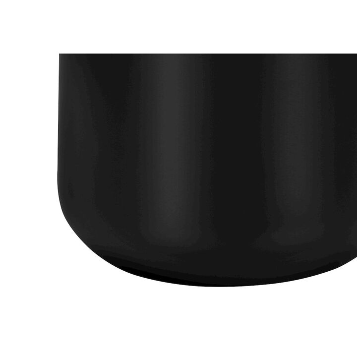 Lighting, 24"H, Table Lamp, Black Concrete, Grey Shade, Contemporary