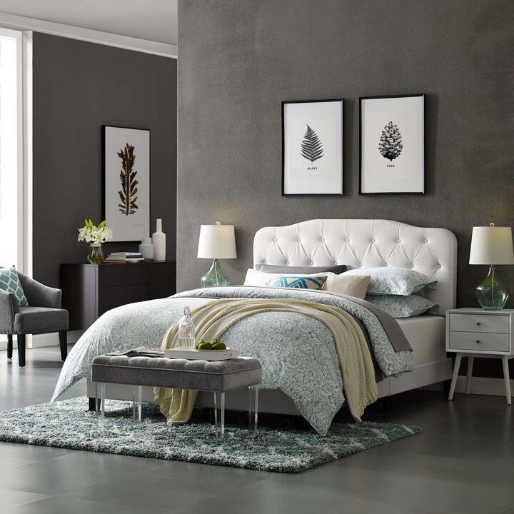 Modway - Amelia Full Faux Leather Bed