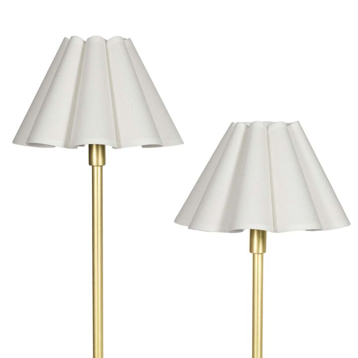 Polly Double Arm Table Lamp