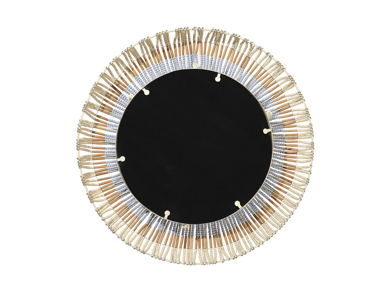 Native Beaded Mirror