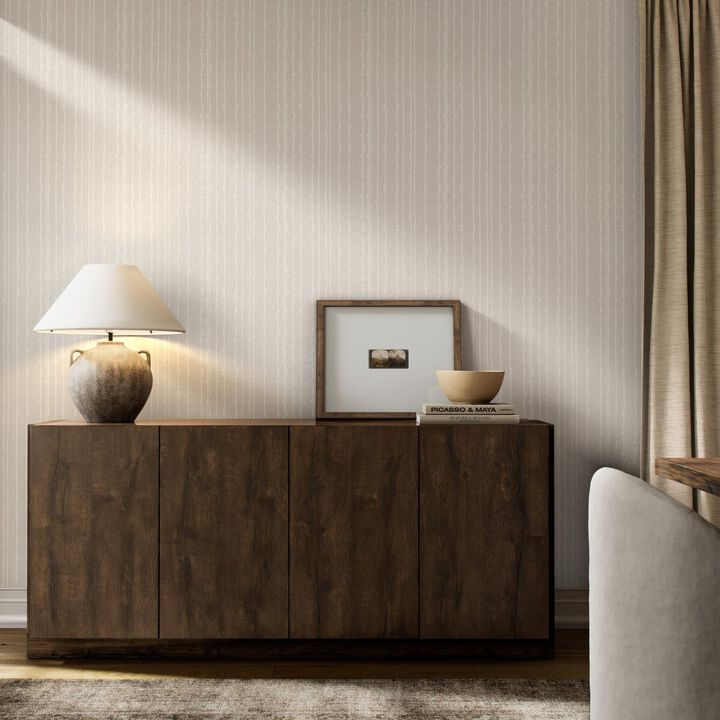 Lin Tic Wallpaper by FH Art Studio - Lin Tic Grey I