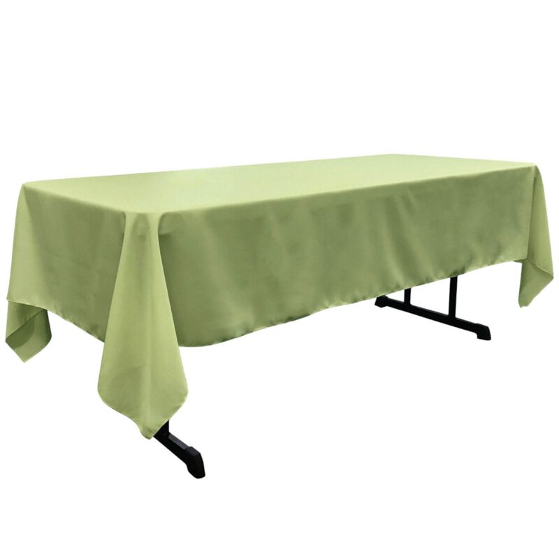 Rectangular Tablecloth 60 by 126 Inch Polyester Poplin image number 0