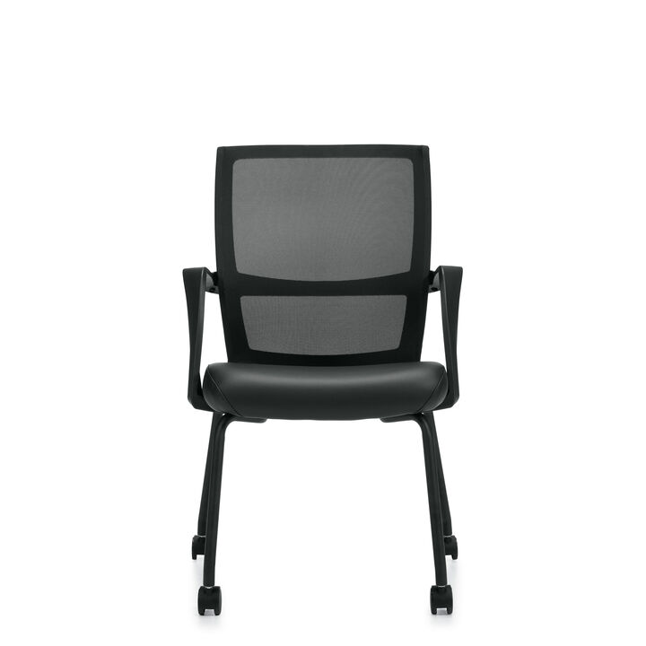 Low Back Besh Chair with Arms