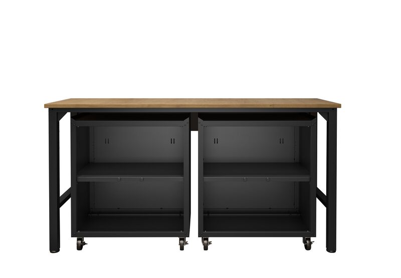 Fortress Dark Gray 3-Piece Garage Set