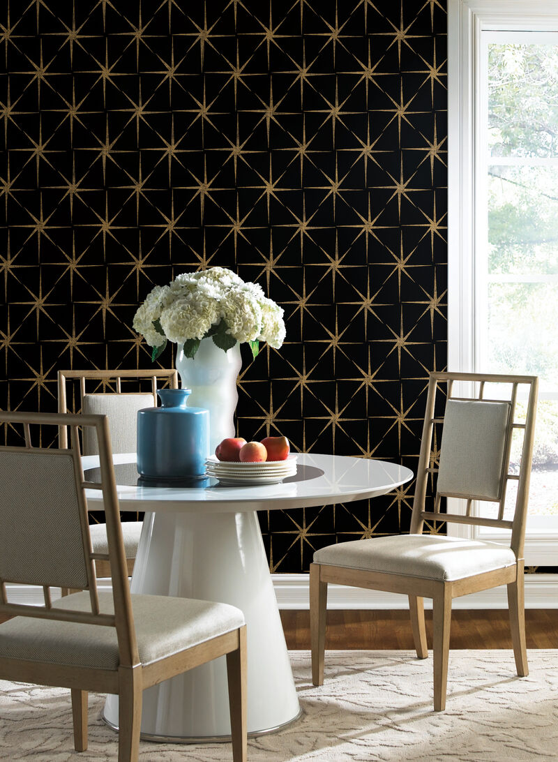 Evening Star Black Wallpaper image number 2