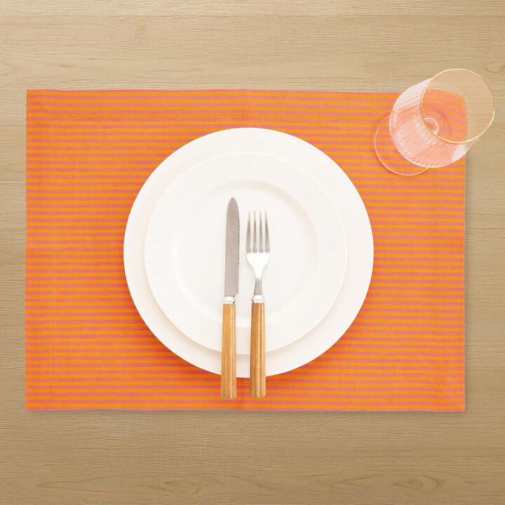 Linen Placemats - Narrow Stripe