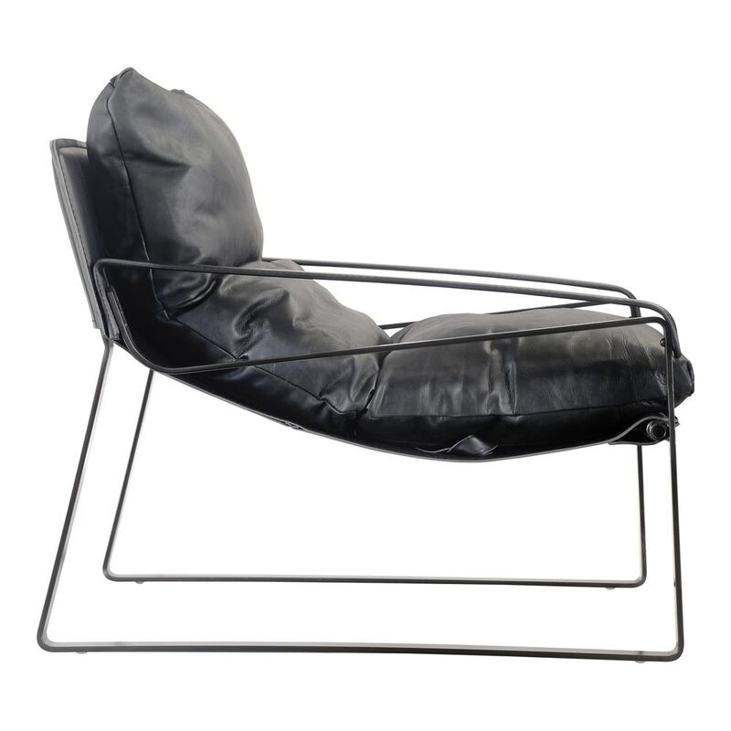 Moe's Home Collection Connor Club Chair Black