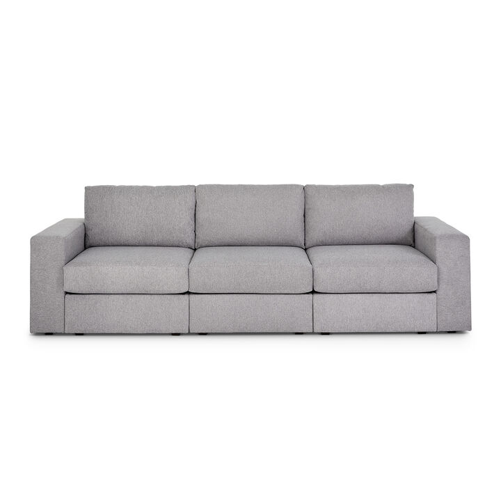 Flex Pebble Sofa with Wide Arm