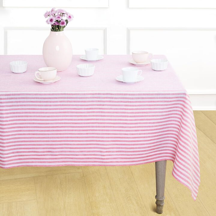 Linen Tablecloth - Amalfi Stripe