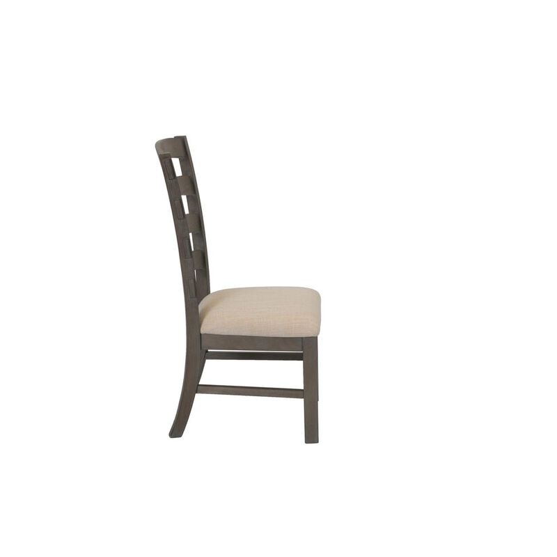 Best Quality Furniture Single Chair, Beige Linen On Seat