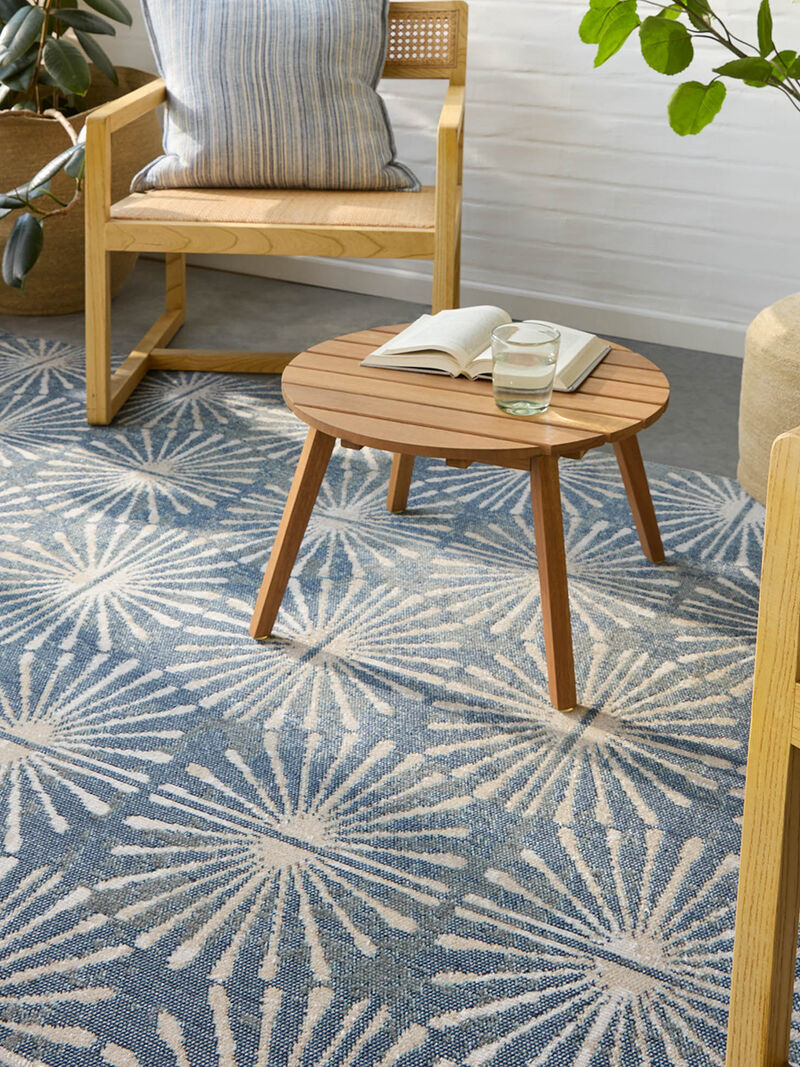 Polaris Calvary Blue 6' x 9' Rug image number 1