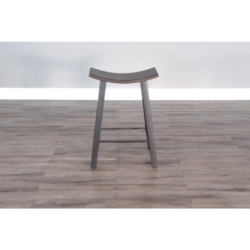 Sunny Designs Counter Metal Saddle Stool