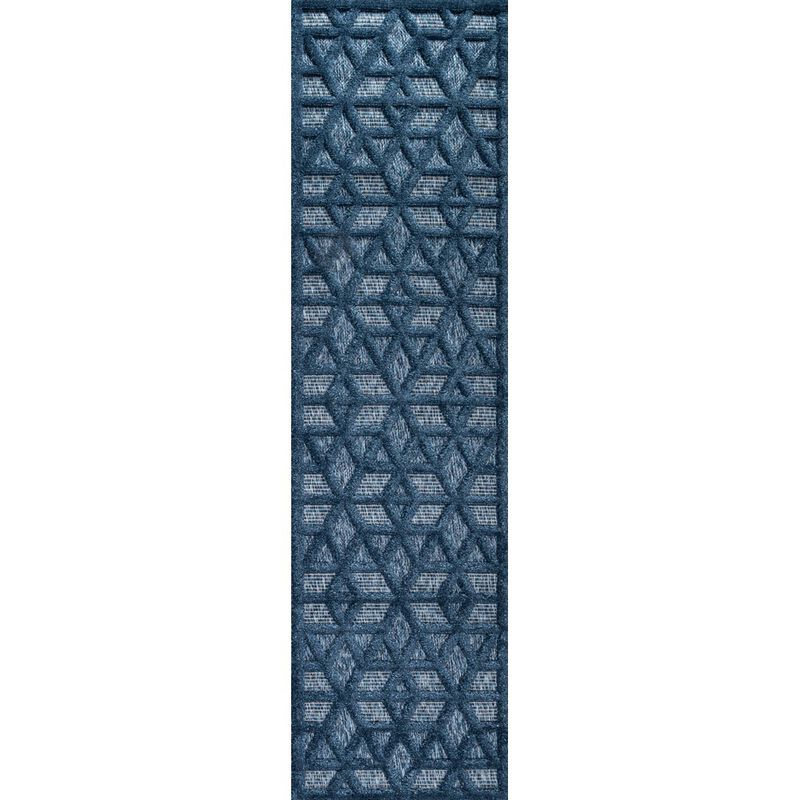 Talaia Neutral Geometric Indoor/Outdoor Area Rug