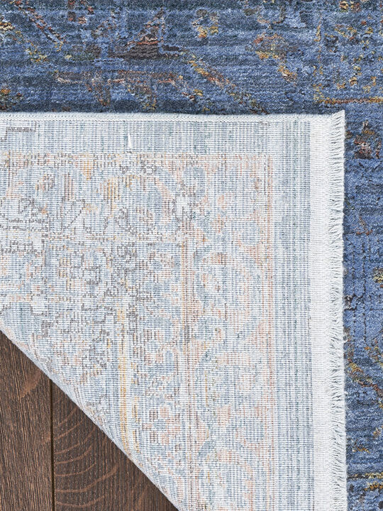 Luxurious LRS01 Blue 5'3" x 7'3" Rug