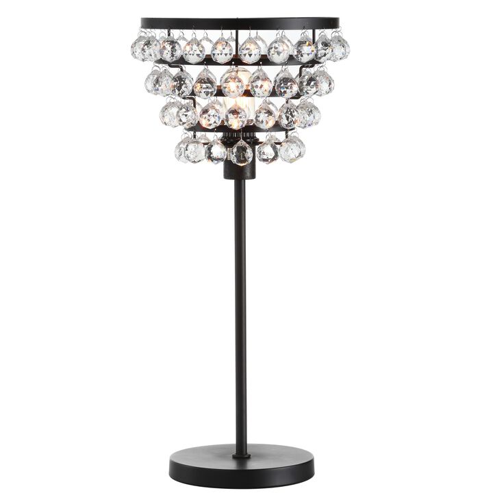 Buckingham Crystal/Metal Table Lamp