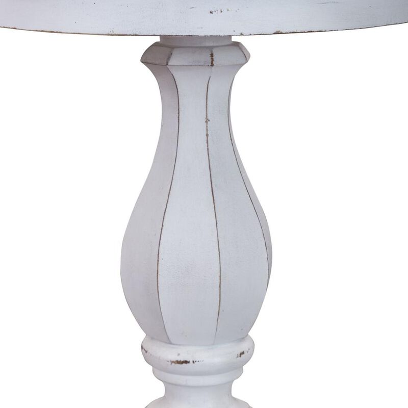 Liberty Furniture Magnolia Manor Round Accent Table in Antique White image number 5