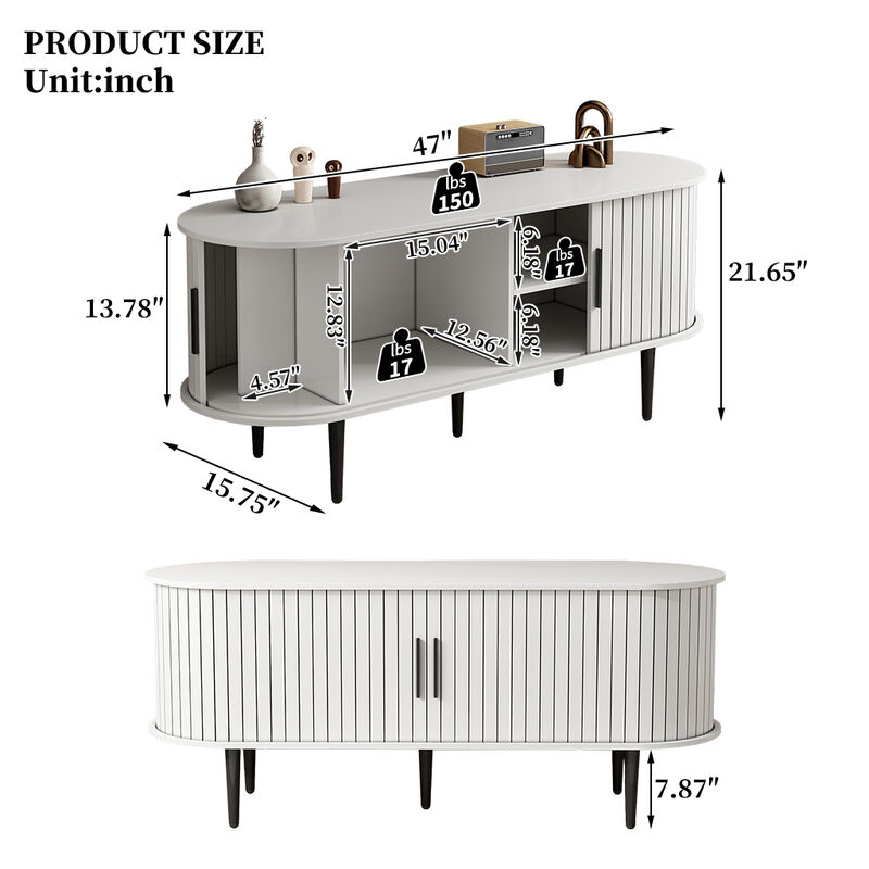 Nisku TV Stand image number 8