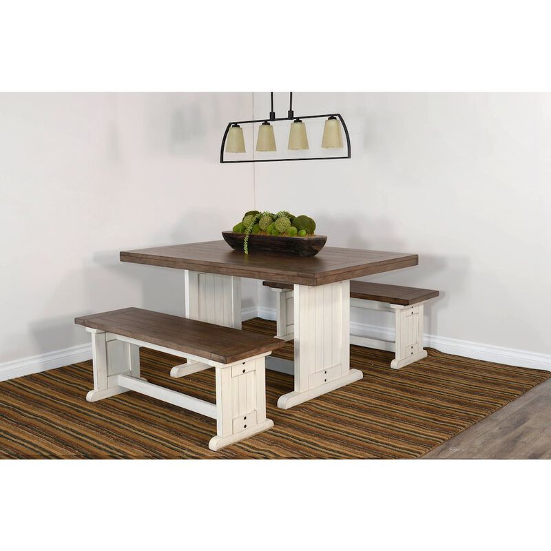 Sunny Designs Rectangular Wood Dining Table image number 2