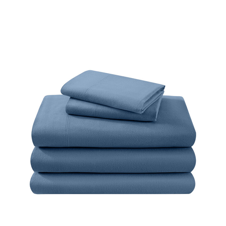 Soft & Cozy 100% Cotton Flannel Sheet Set