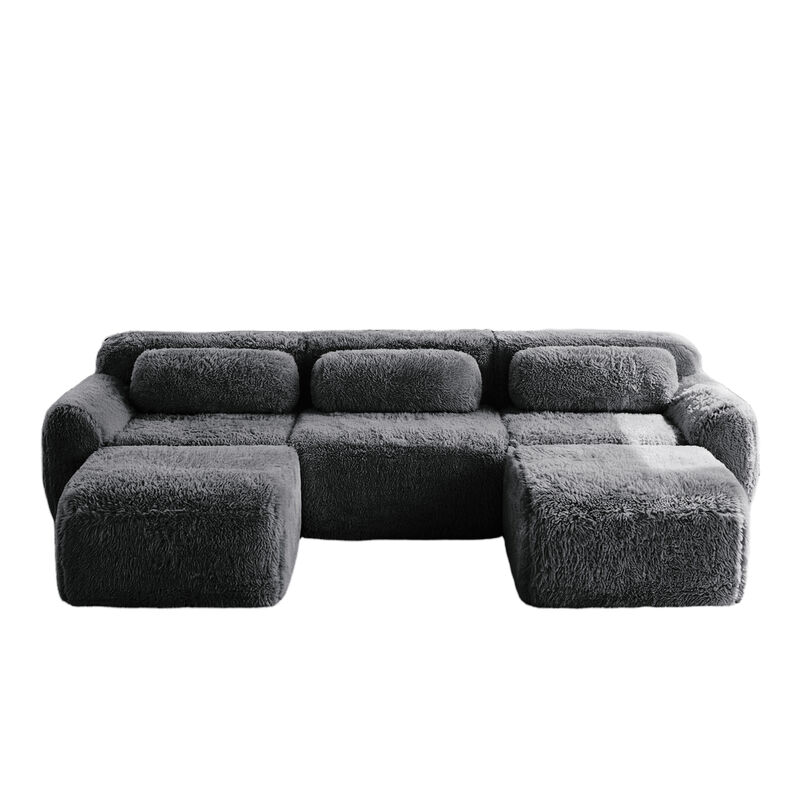 Ciltur U-shaped Boneless Sectional Sofa image number 0