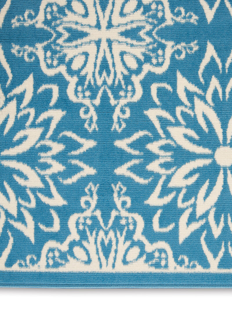 Jubilant JUB06 Ivory/Blue 4' x 6' Rug
