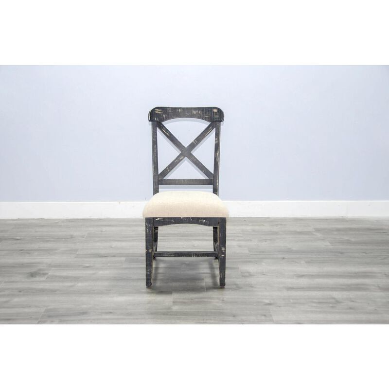 Sunny Designs Black Sand Chair, Cushion Seat