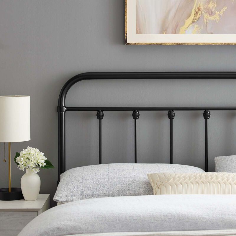 Sage Metal Headboard image number 3