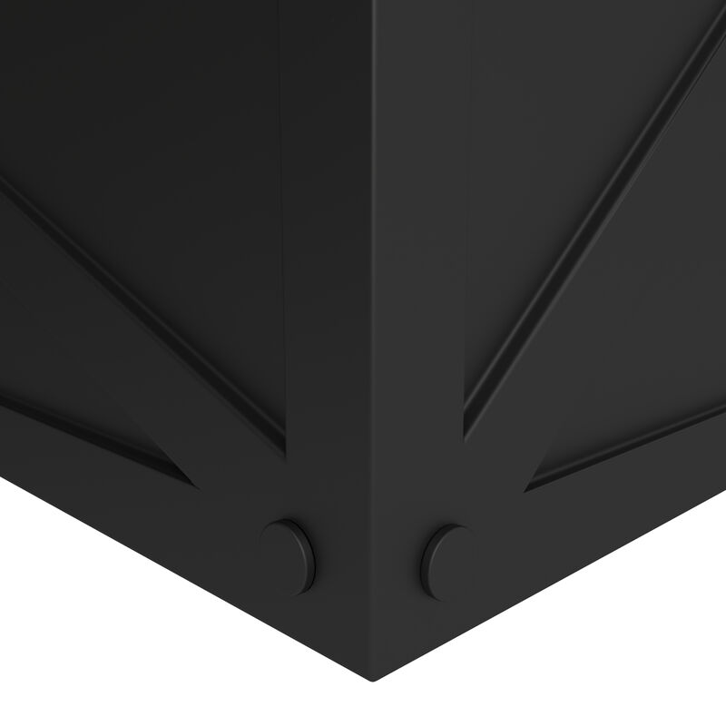 Leisuremod Bonsai Series Rectangle Fiberglass and MgO Clay Planter in Grey