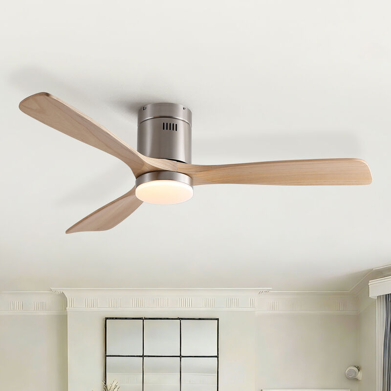 ELEMENT ACE Ultra-Quiet Reversible DC Motor Ceiling Fan with Dimmable LED Light Kit image number 3
