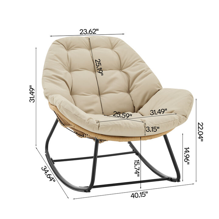 Benson Cream 3-Piece Patio Set