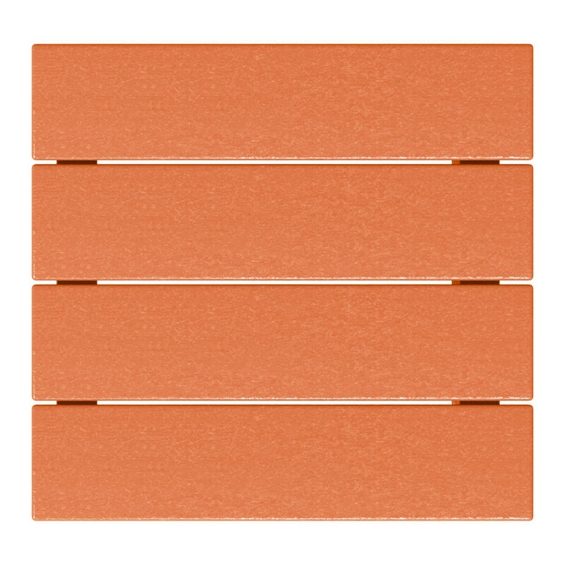 WestinTrends Kids Outdoor Patio Furniture HDPE Adirondack Square Side Table