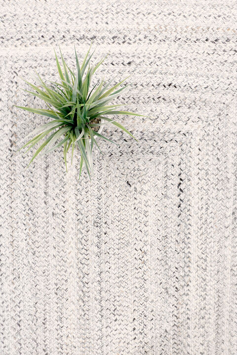 Pasargad Home Camilo Hand-Braided Beige Indoor/Outdoor Area Rug