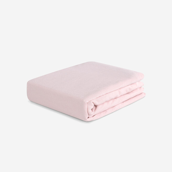 Hyper-Wool Crib Sheet - Light Pink