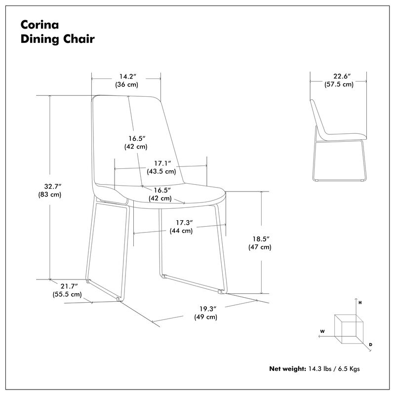 Corina Dining Chair (Set of 2)