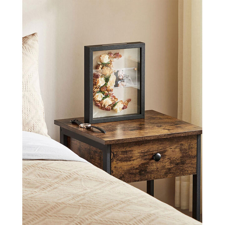 Shadow Box Frame, 8x10 Black Box Frame Display Case