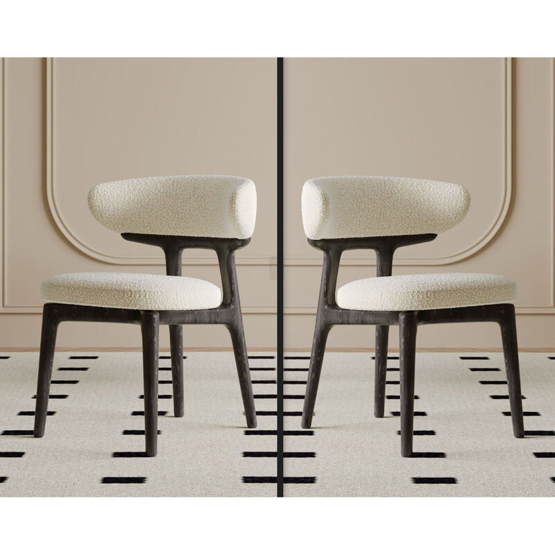 18'' H Teddy Upholstered Side Chair-2PC image number 1