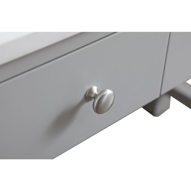 Elegant Kitchen and Bath 42 Inch ADA Compliant Bathroom Vanity In Grey