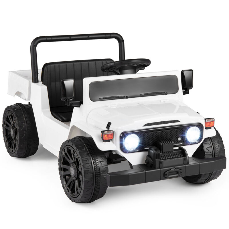Kids Ride On Truck 12V Electric Vehicle with Dump Bed and Music for Backyard image number 0