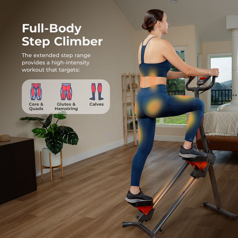 Sunny Health & Fitness Smart Foldable Stair Climber