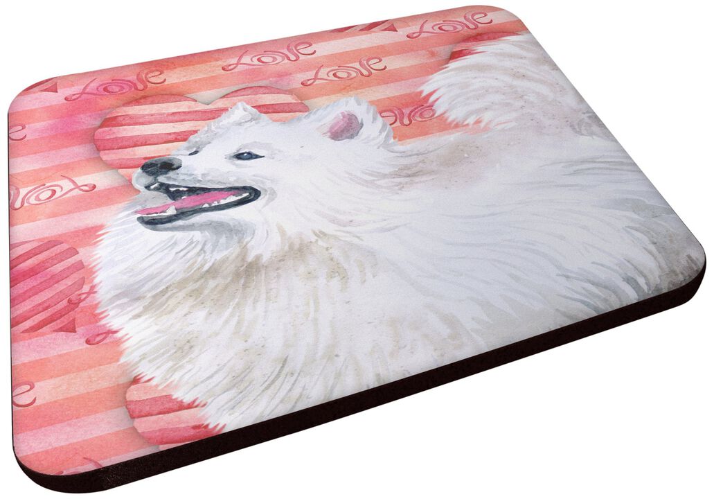 Caroline's Treasures Samoyed Love Decorative coasters, Multicolor