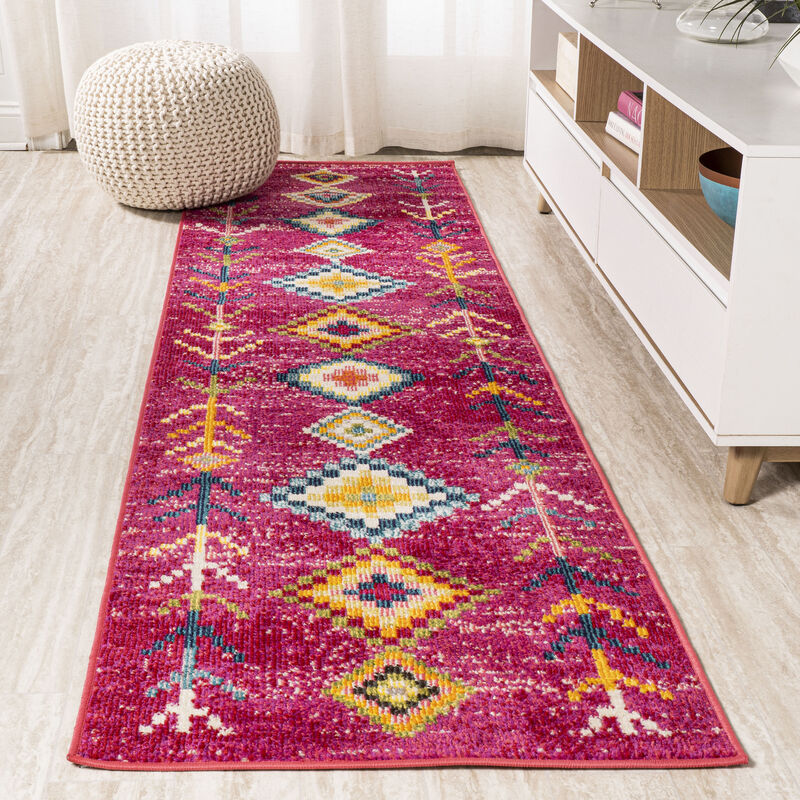 Tribal Love Geometric Area Rug