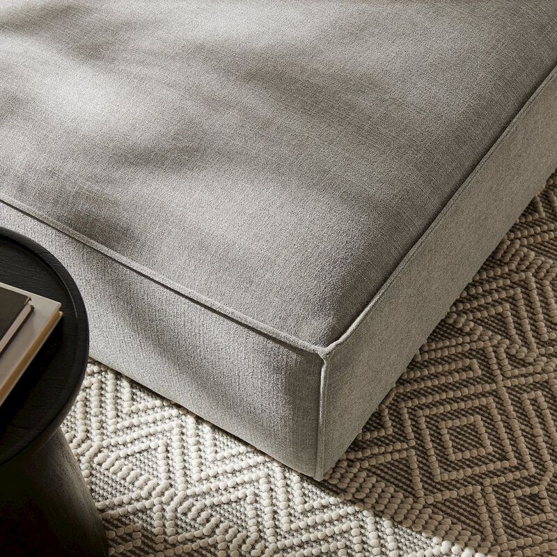 Restore Performance Fabric Upholstered Modular Ottoman image number 8
