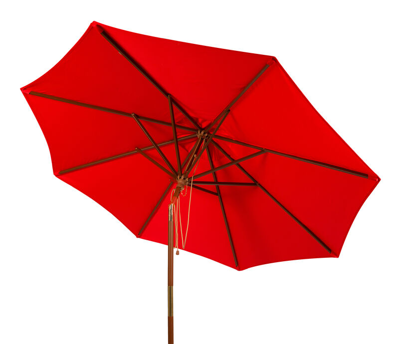 Cannes 9 ft. Wood Crank Umbrella image number 2