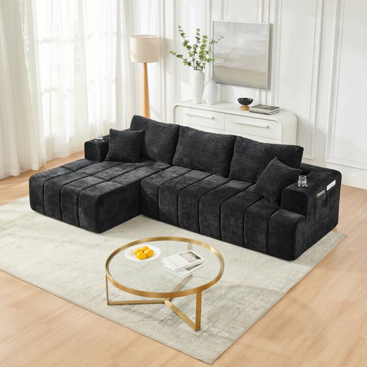 Jigipt L-Shaped Sectional Sofa
