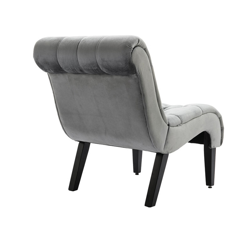 Mulpgo Velvet Accent Chair image number 6