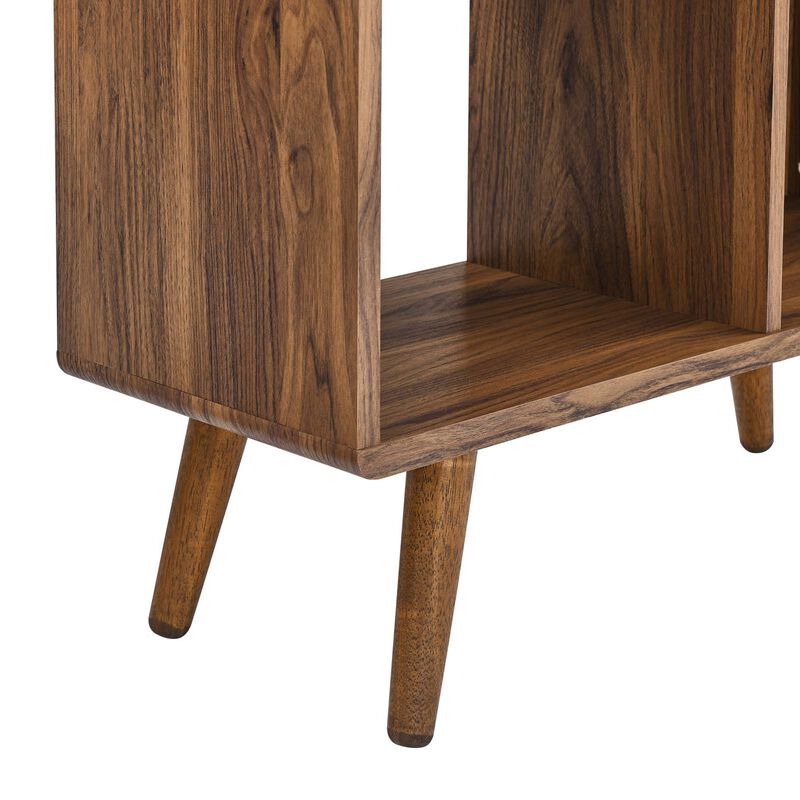 Transmit 31" Wood Bookcase-Benzara