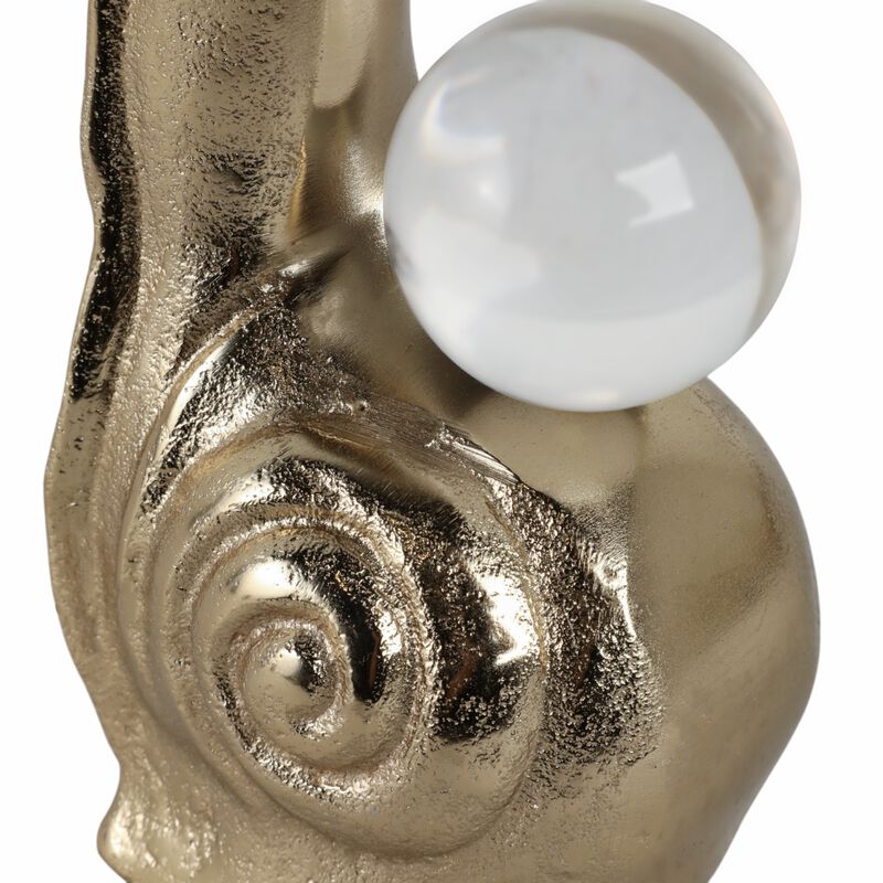 Tall Snail With Acrylic Ball image number 4