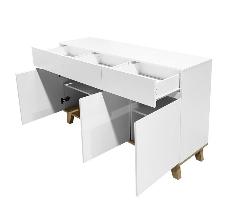 Sanlux 3 Drawers+3 Doors Dresser image number 4